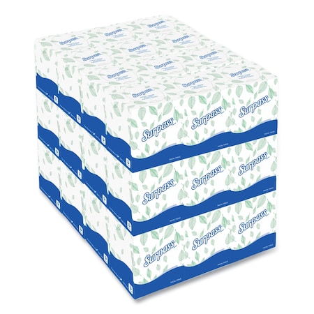 Surpass 2 Ply Facial Tissues, 110 Sheets, 36 PK 21320